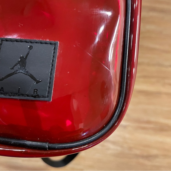 Nike Air Jordan jelly festival crossbody bag red, Rare - Picture 11 of 15